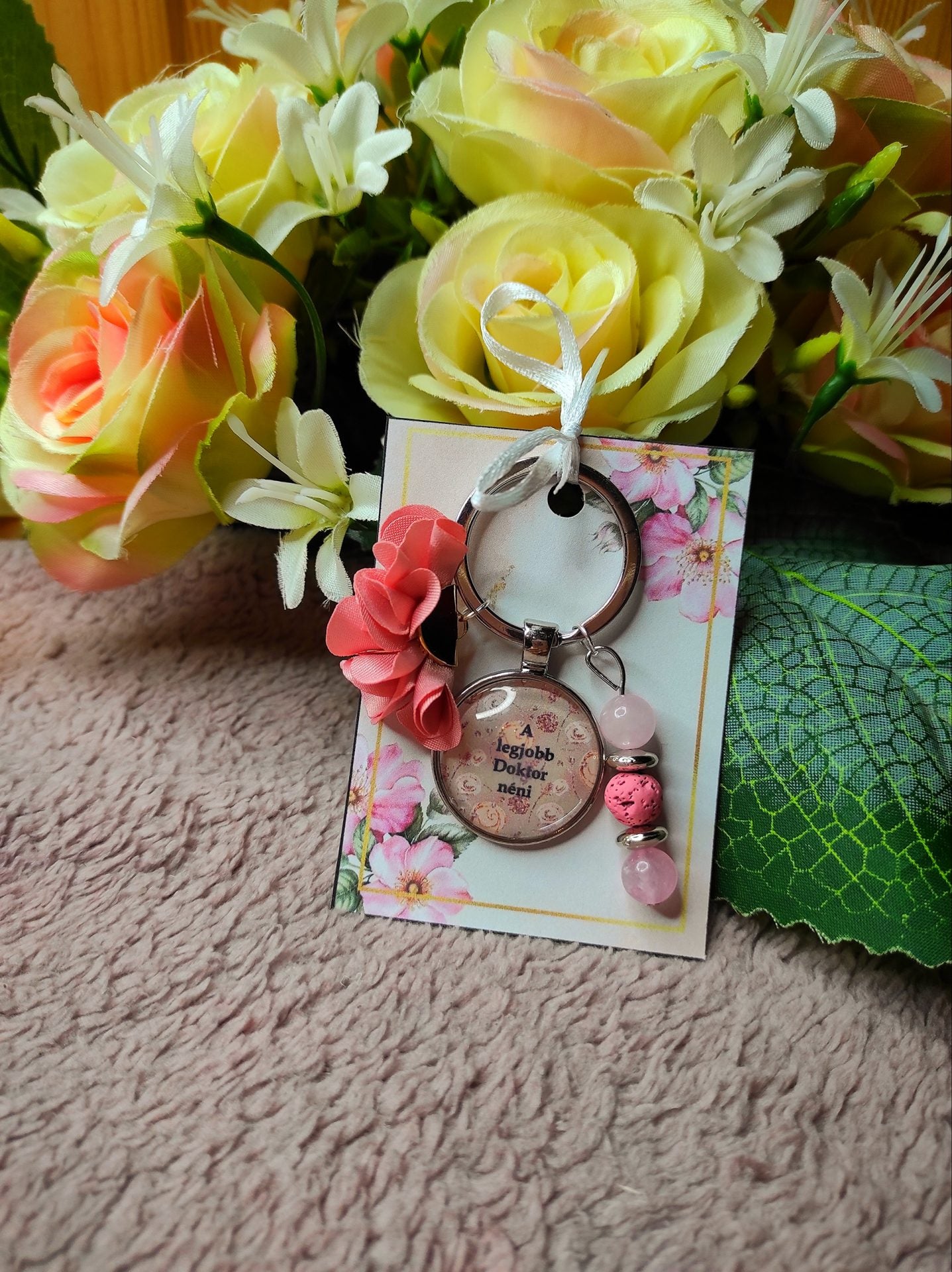 A legjobb Doktor néni kulcstartó